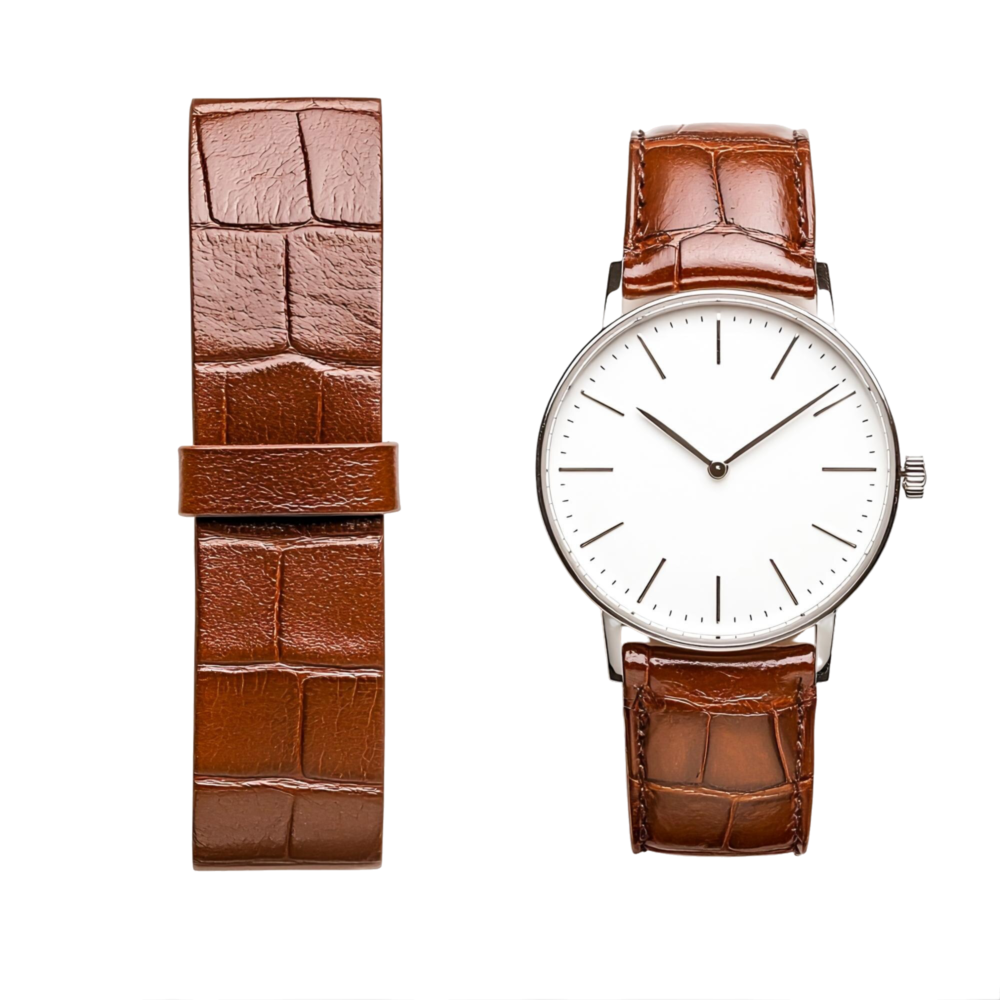 Executive Leather Strap Luxury Watch