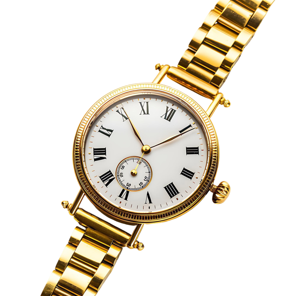 Luxury Gold Tone Fashion Watch