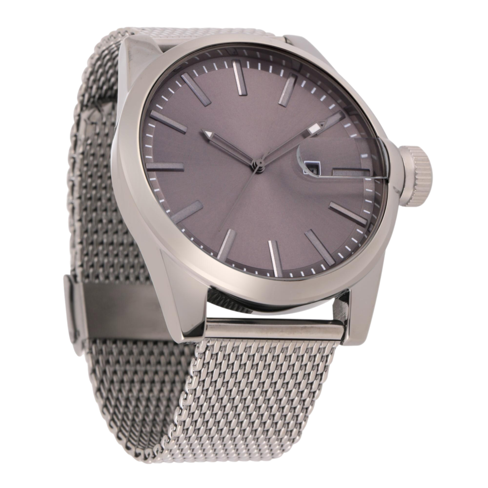 Modern Mesh Strap Watch