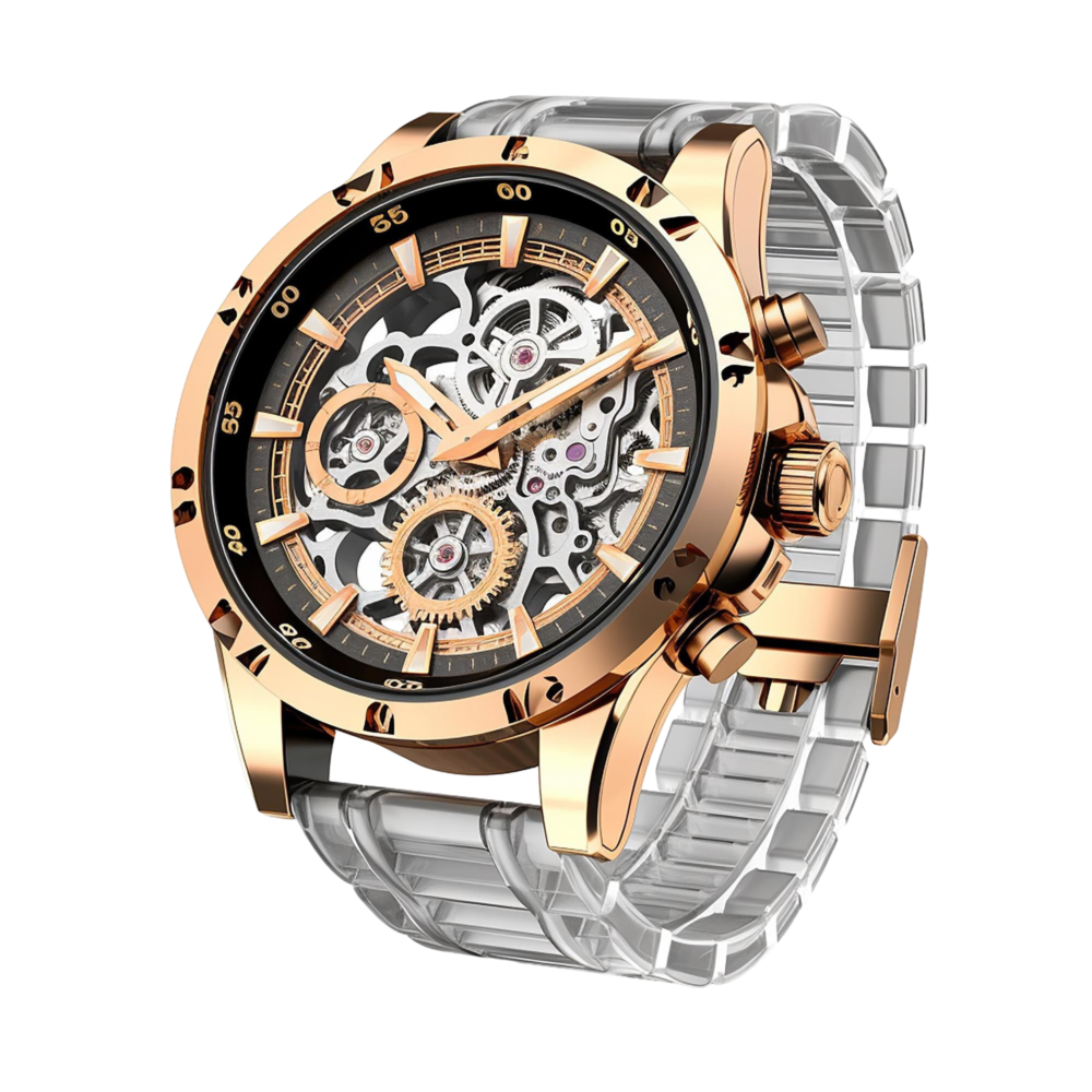 Swiss-Inspired Automatic Luxury Watch